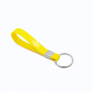 Personalized Silicone Wristband Key Tags