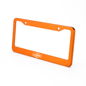 Versatile Aluminum License Plate Frames for Cars
