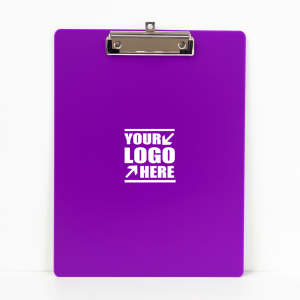 Durable Plastic Clipboard with Secure Metal Clip